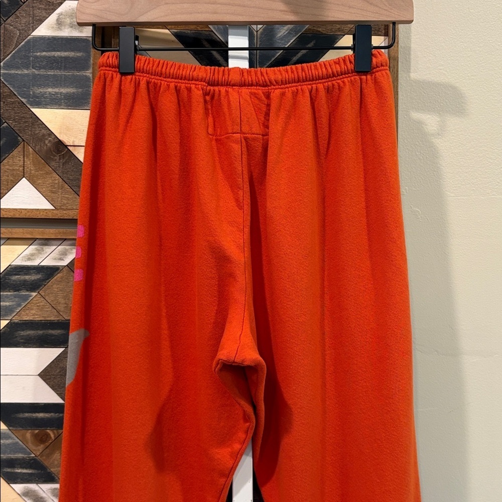 Freecity Orange Logo Bird Joggers Sweatpants XS - Picture 5 of 8